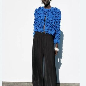 Petal Jacket bluish- Size Medium